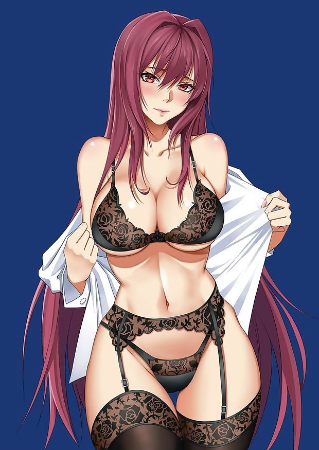 Scathach Black Lingerie by Xiao Gen page 1