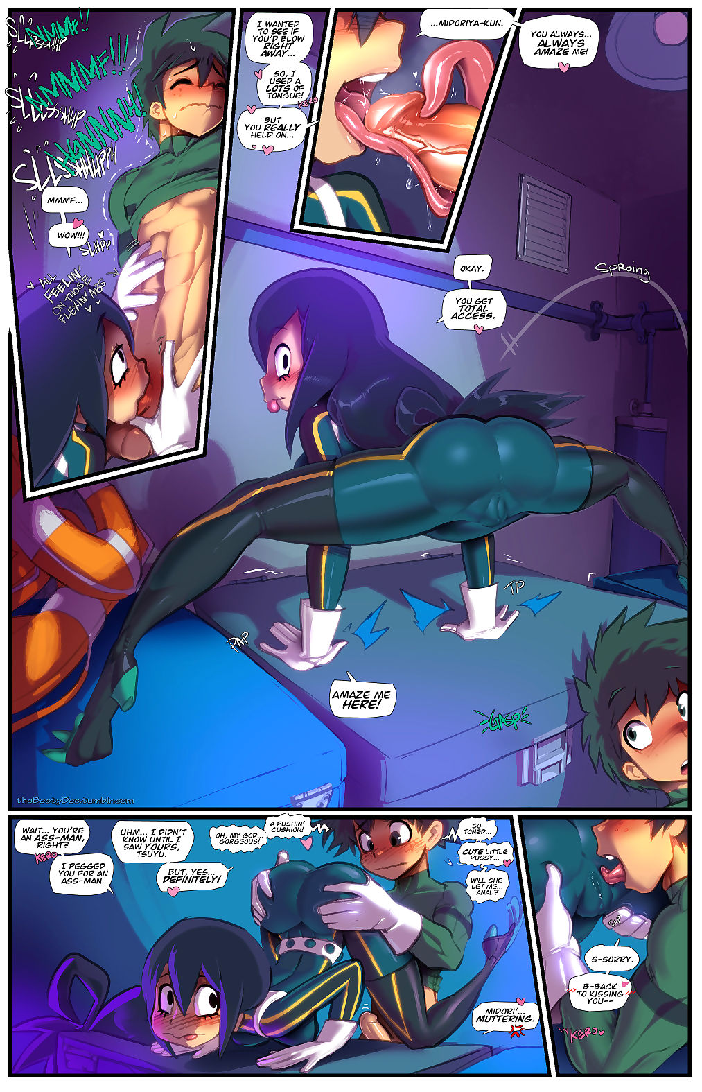 Deku and Froppy SMASH! page 1