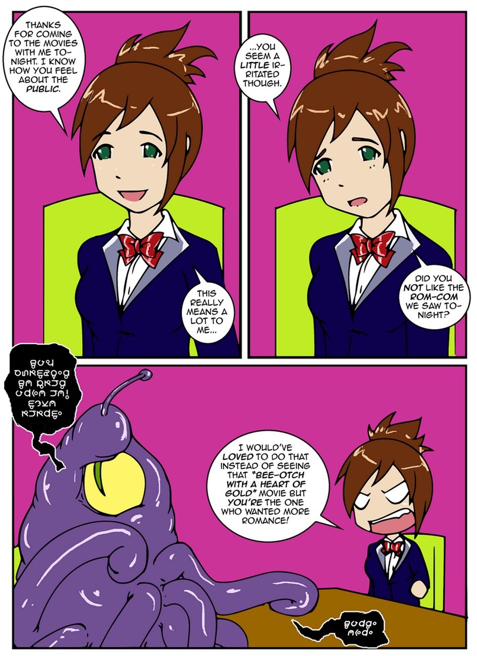 A Date With A Tentacle Monster 1 page 1