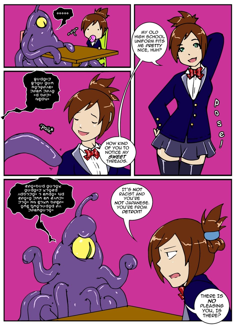 A Date With A Tentacle Monster 1 page 1