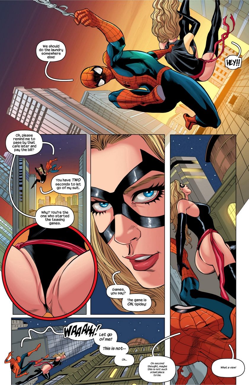Человек-паук & мс Марвел page 1