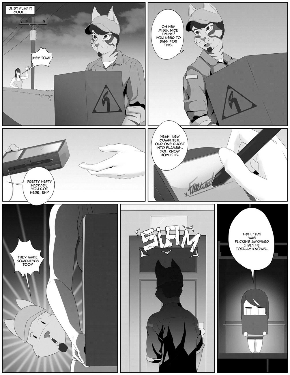 spilt 우유 page 1