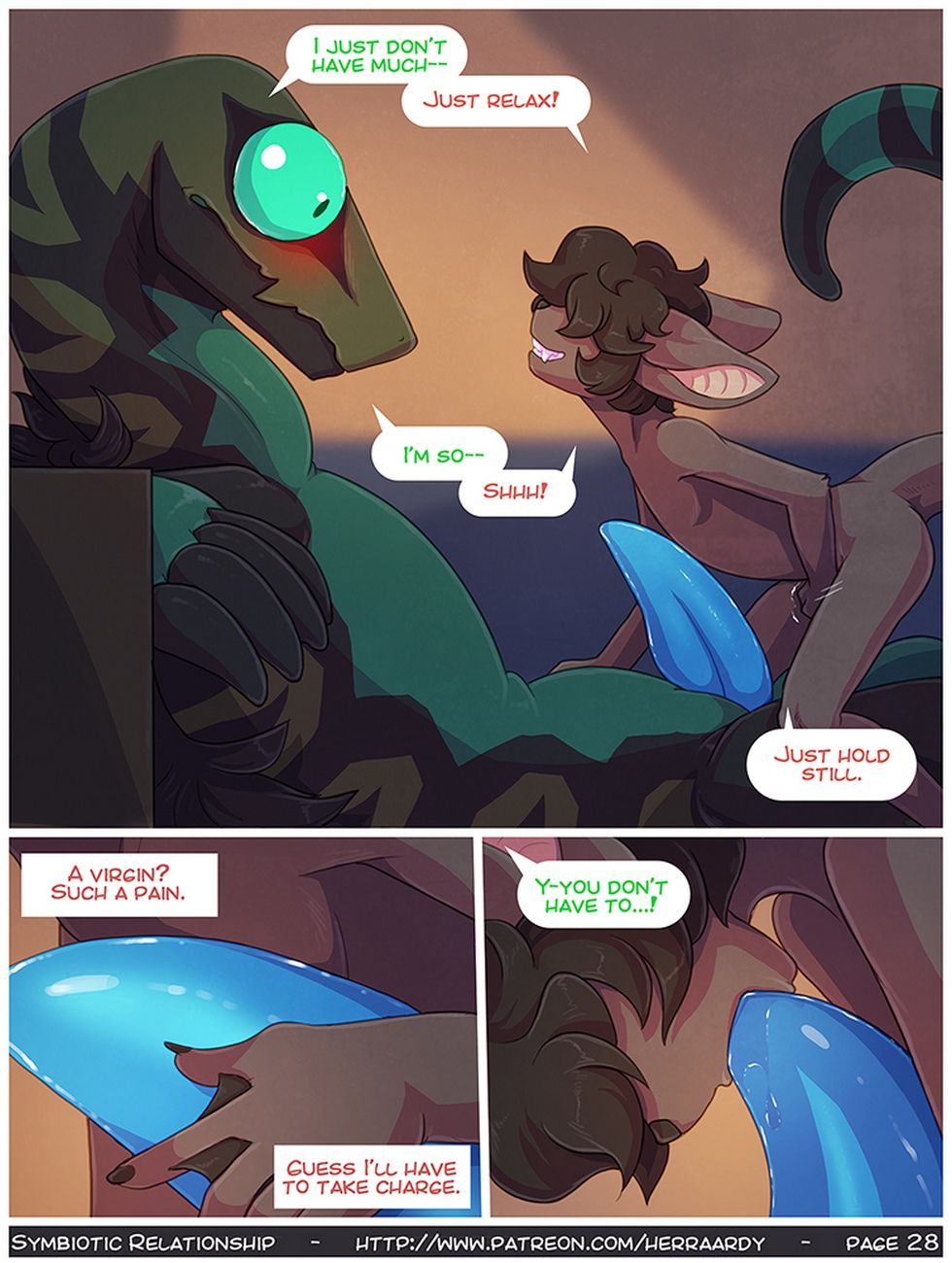 Symbiotic Relationship - part 2 page 1