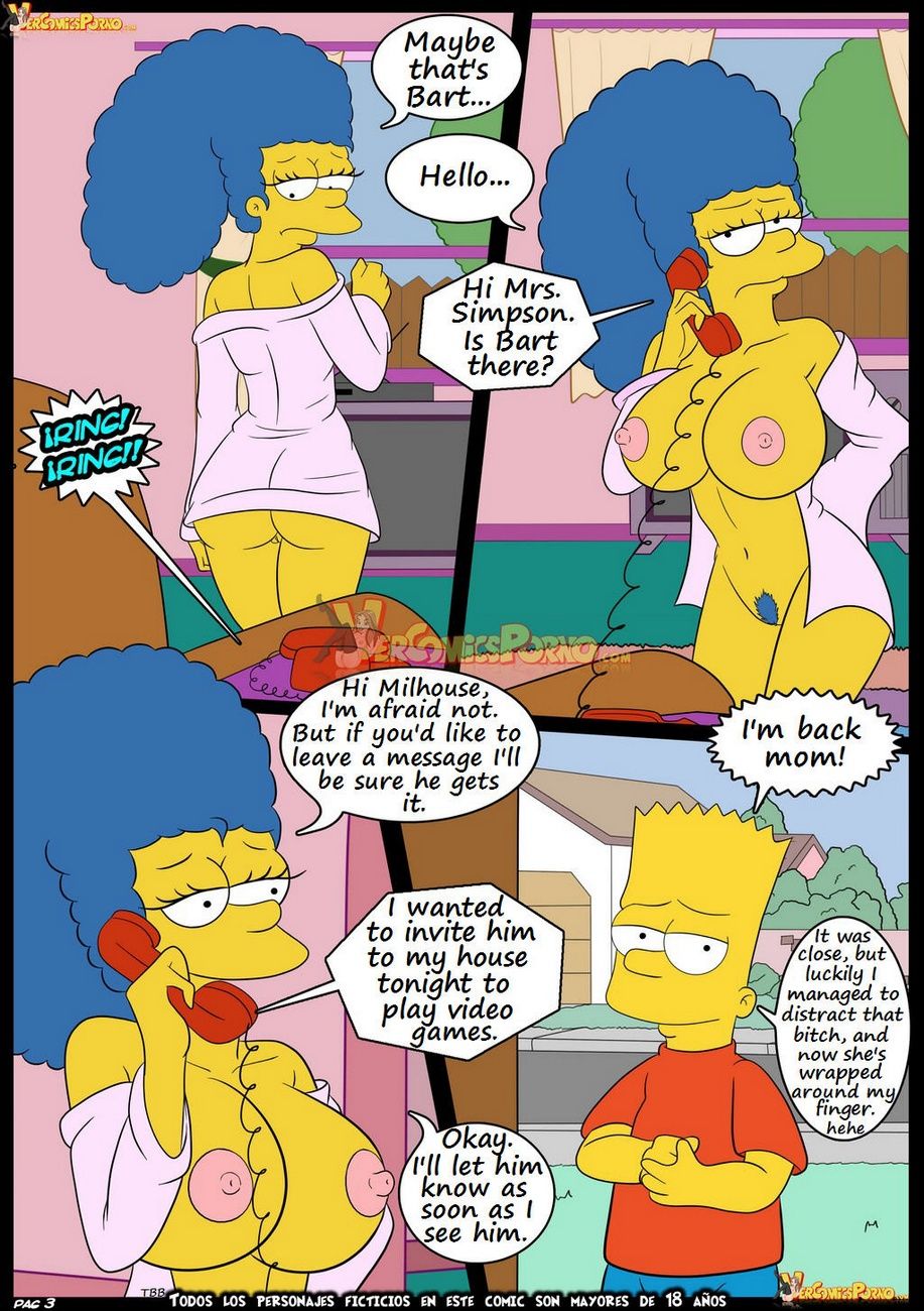 The Simpsons 6 - Learning With Mom page 1