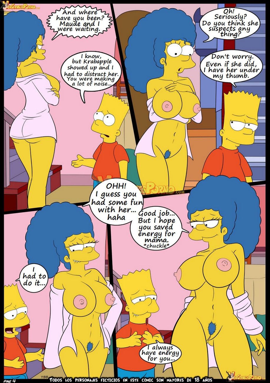 В Симпсоны 6 обучение с мама page 1