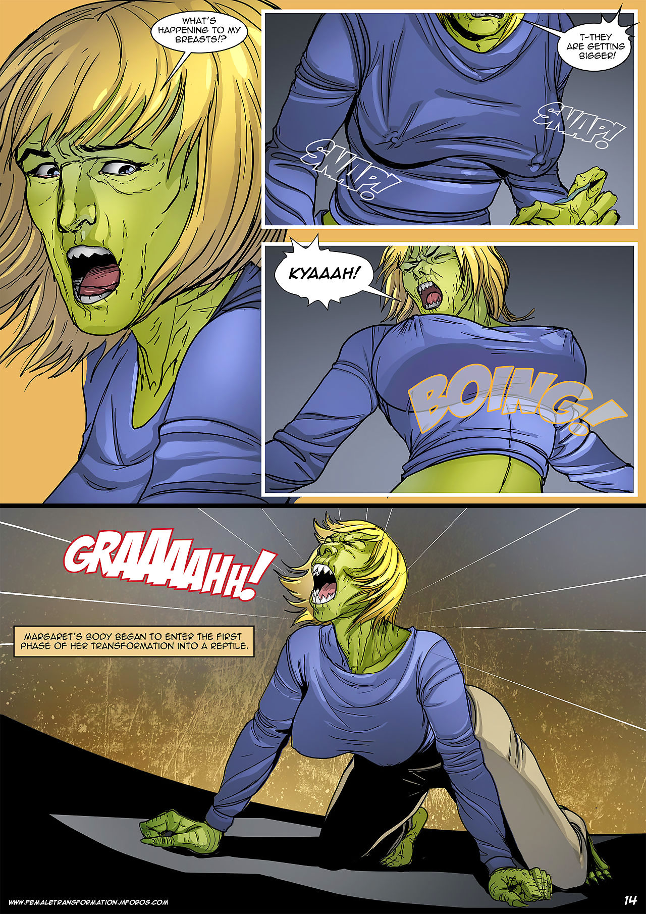 She Lizard page 1
