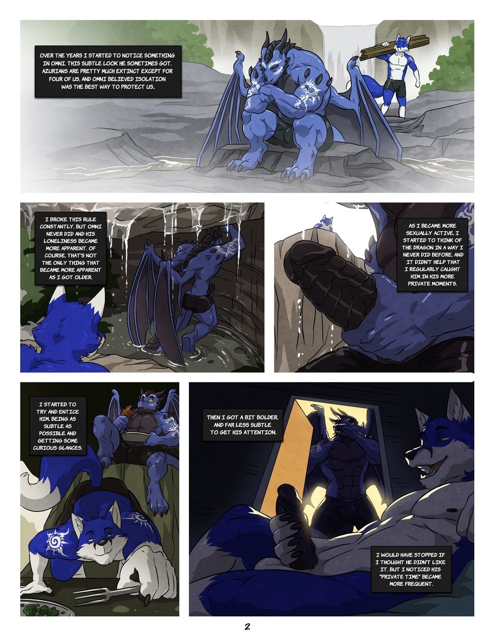 الأسود و الأزرق 2 page 1