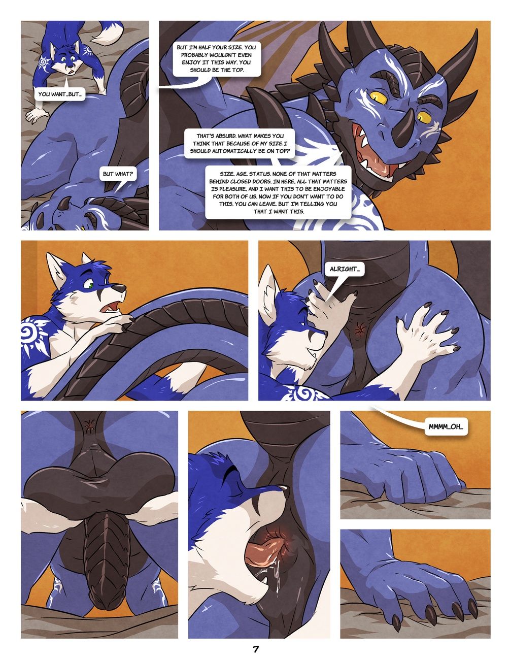Black And Blue 2 page 1