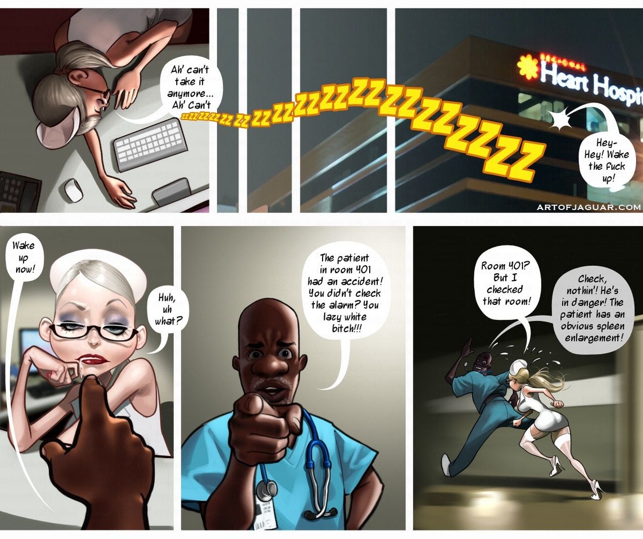 La noche enfermera Sara page 1