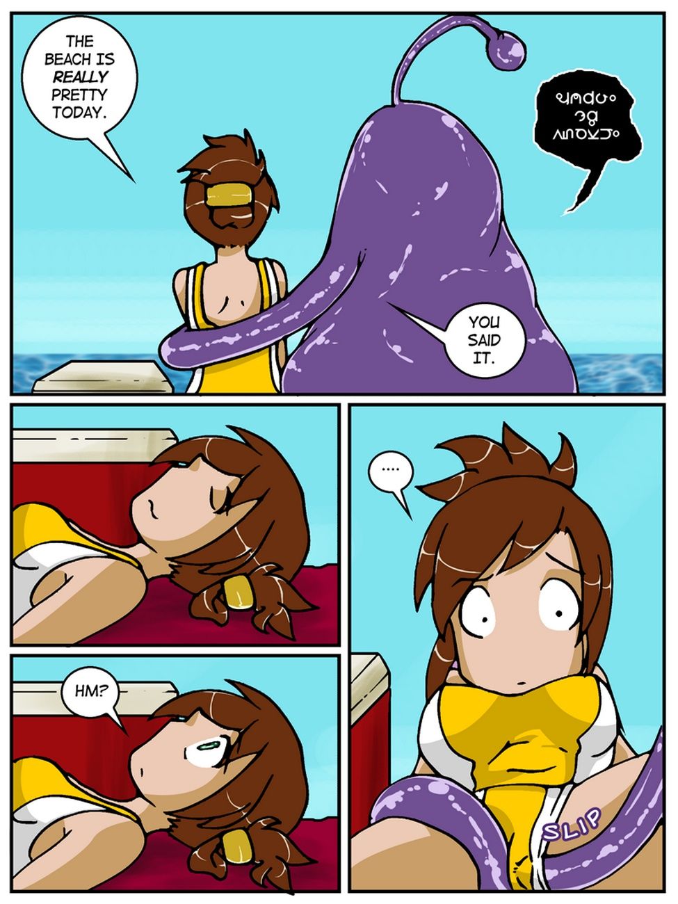 A Date With A Tentacle Monster 2 - Tenta… page 1