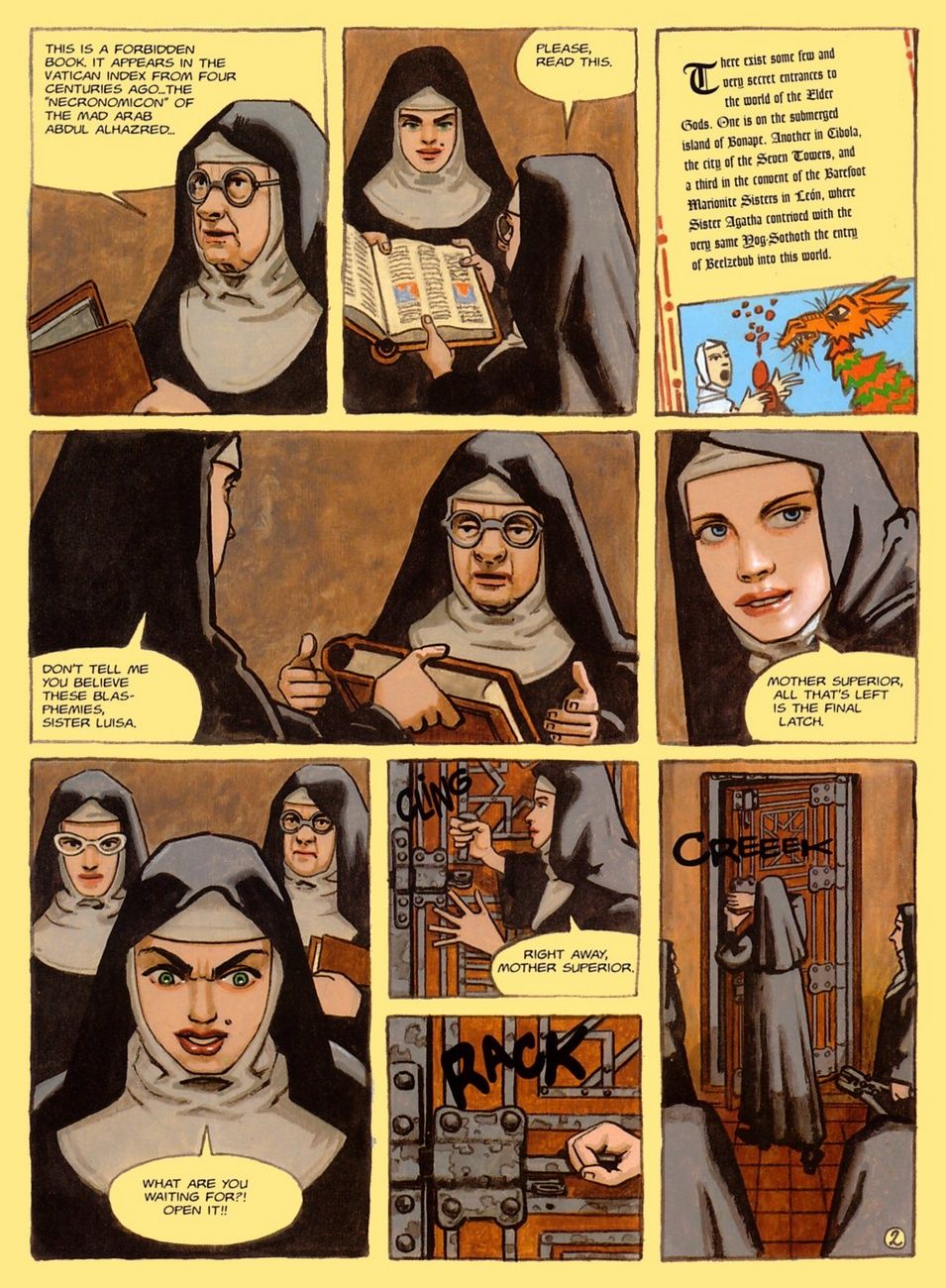 的 修道院 的 地狱 一部分 2 page 1