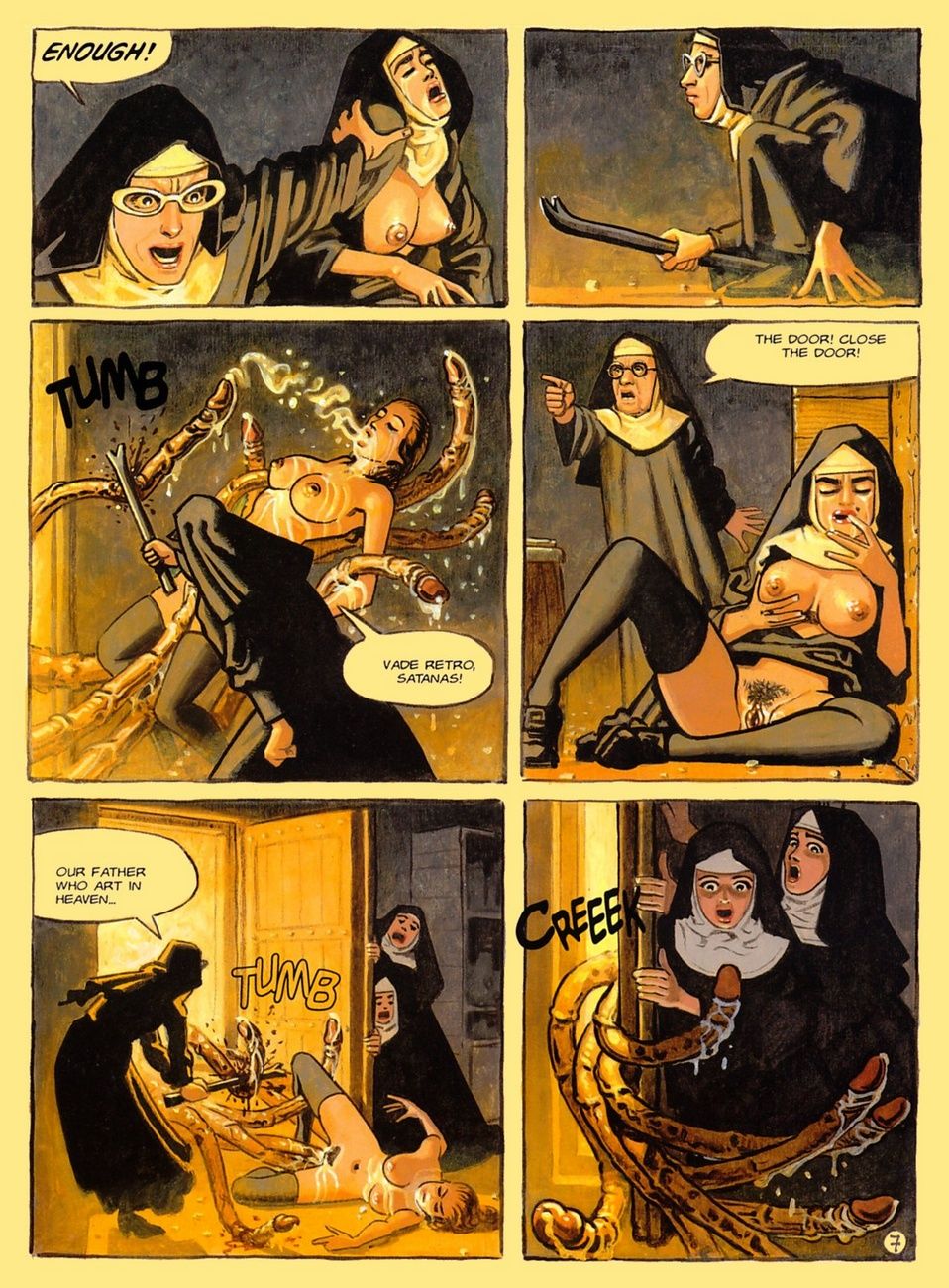 の 修道院 の 地獄 部分 2 page 1