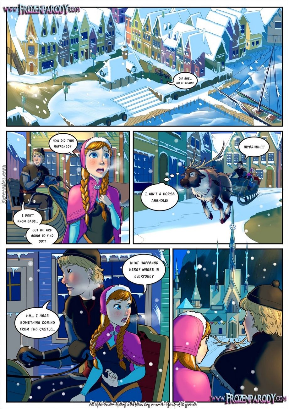 Frozen Parody 1 page 1