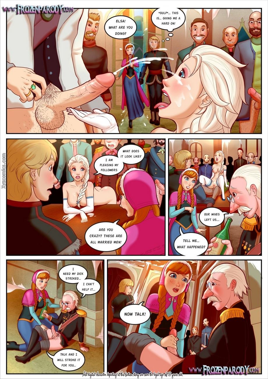 Frozen Parody 1 page 1