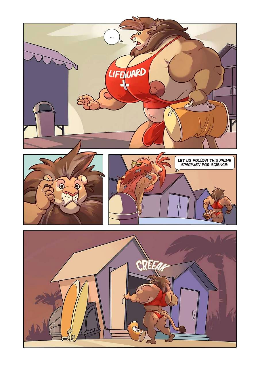 Meatier Showers - Baewatch page 1