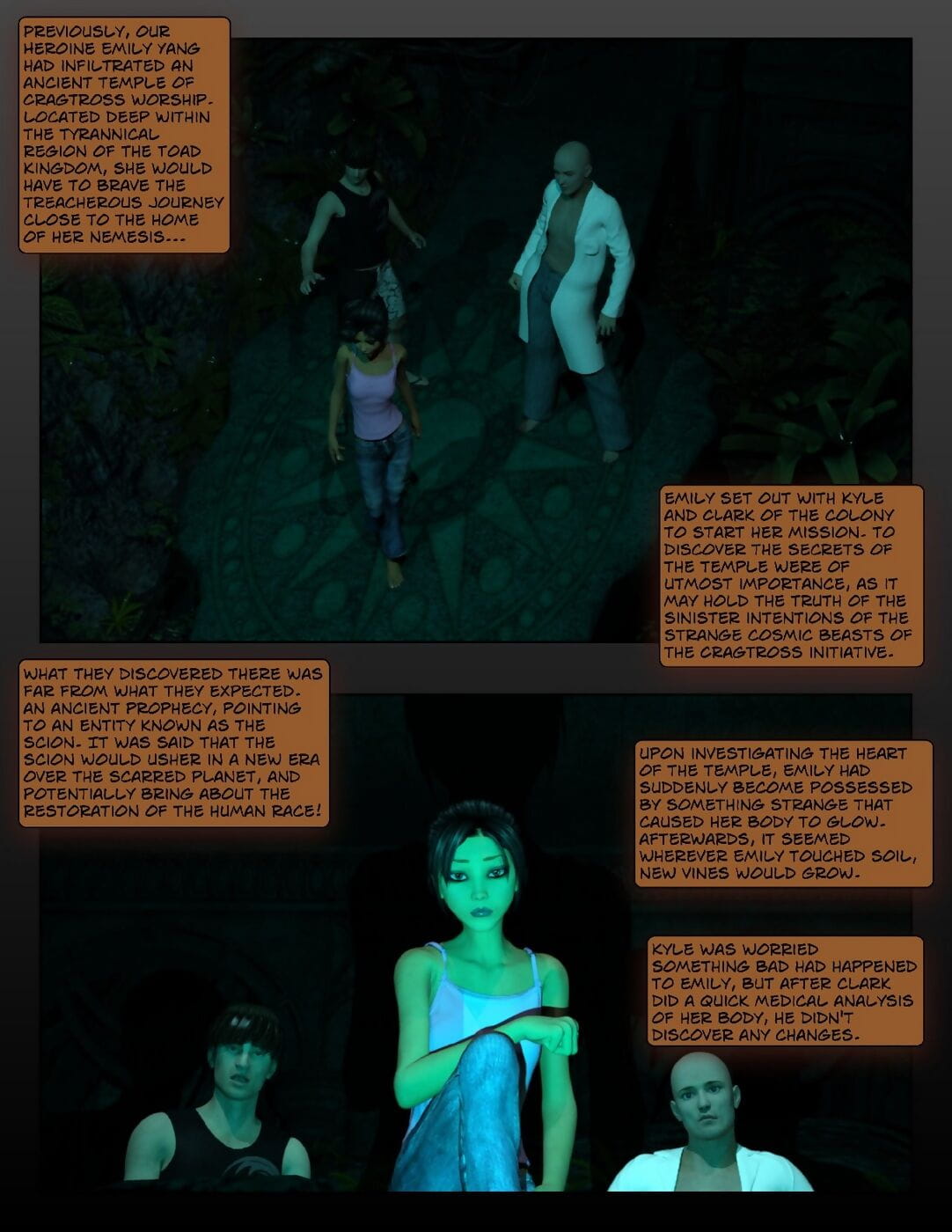 小故障 艾米莉 和 的 gorgons 复仇 page 1
