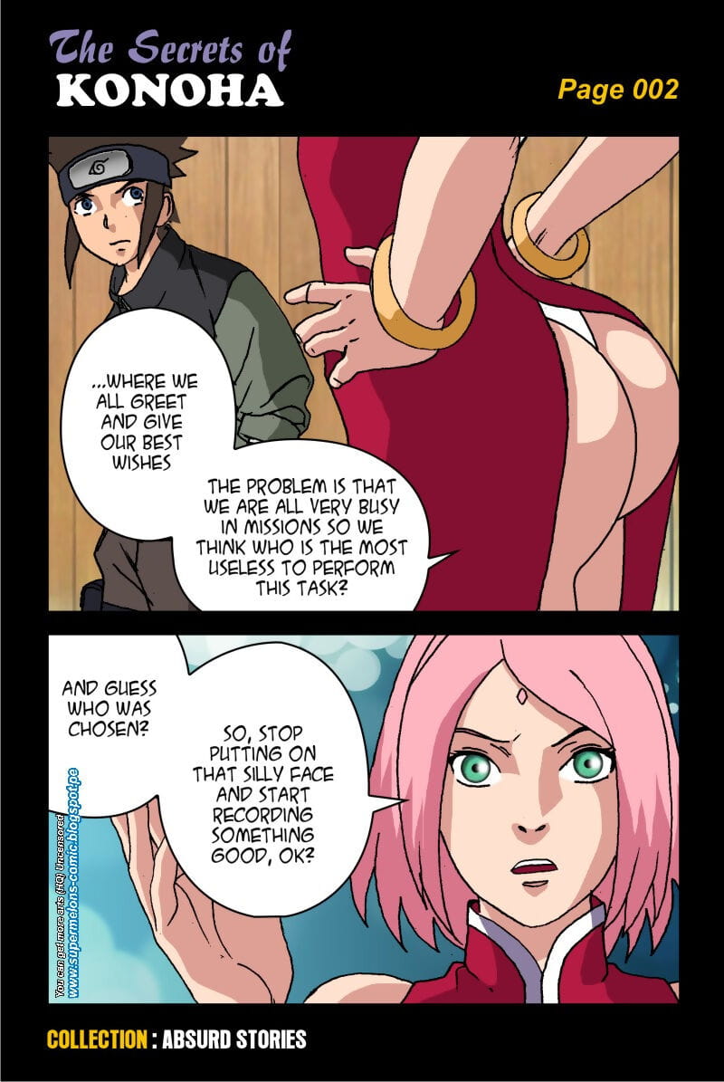 The Secrets of Konoha page 1