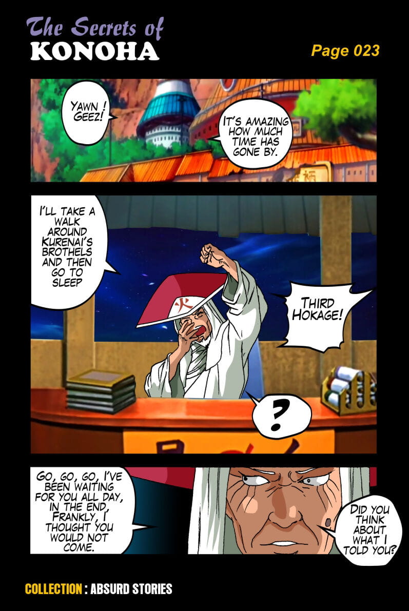 The Secrets of Konoha page 1