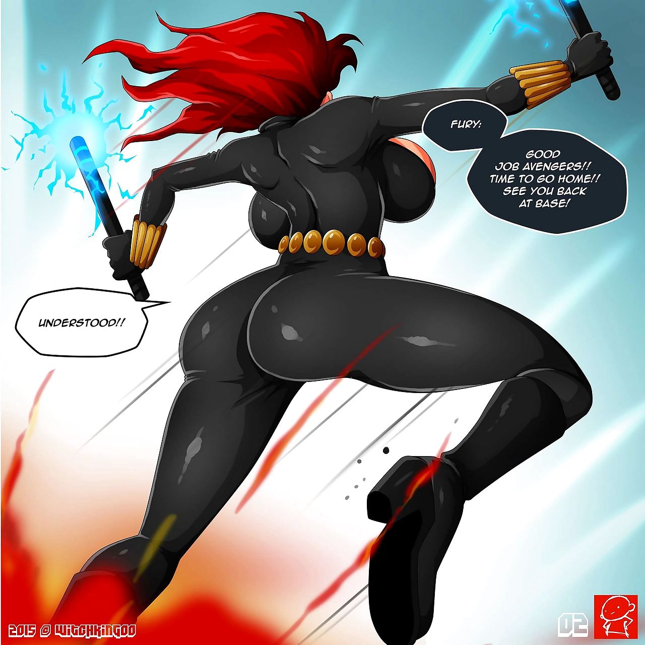Black Widow page 1