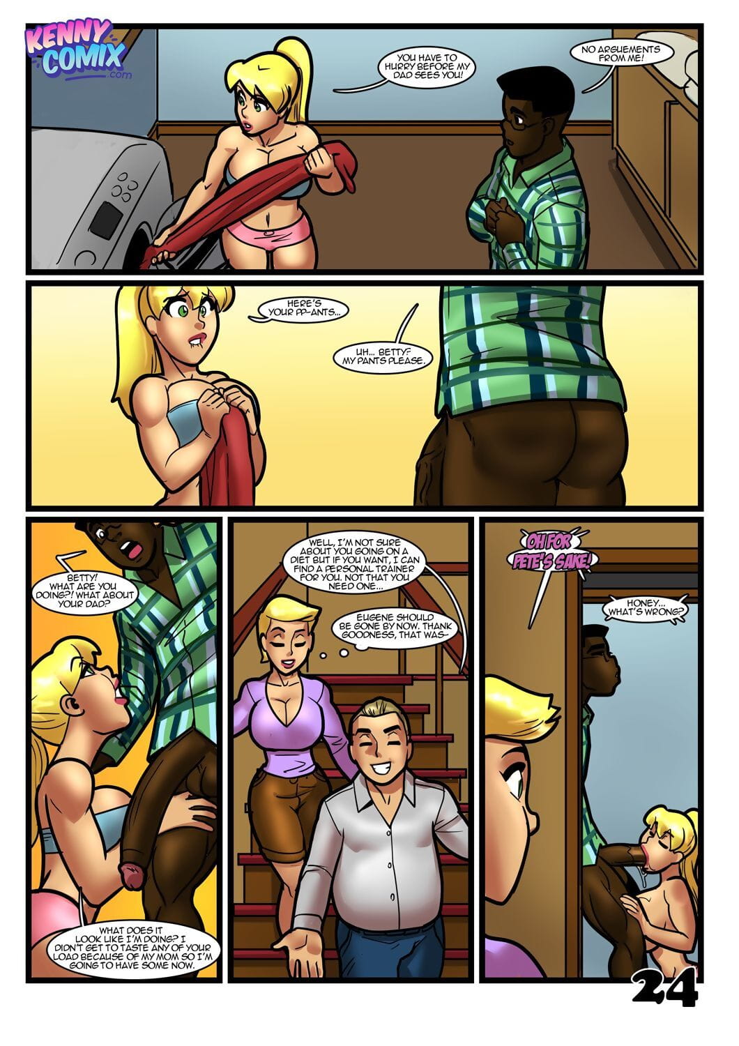 Betty and Alice in Study Session page 1