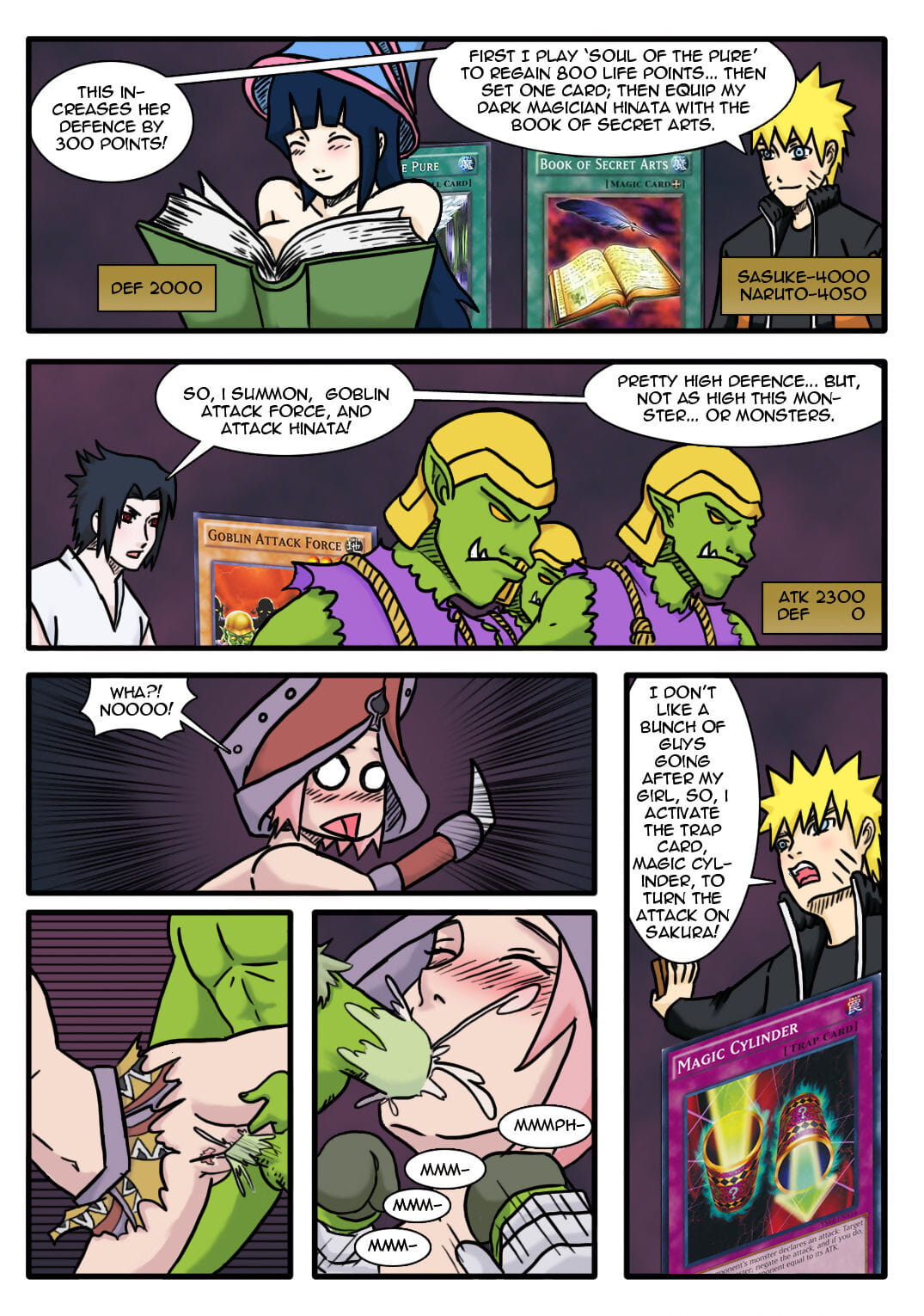 Naru-gi-oh! XXX page 1