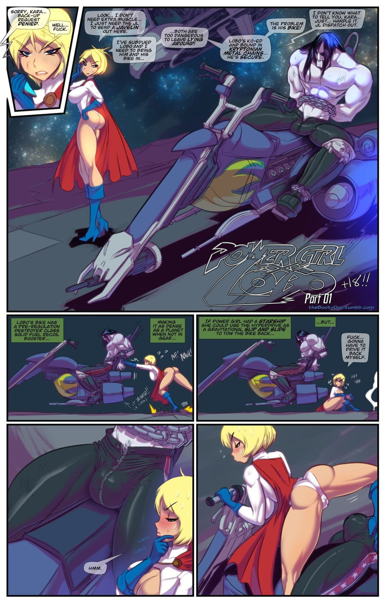powergirl XXX ロボ page 1