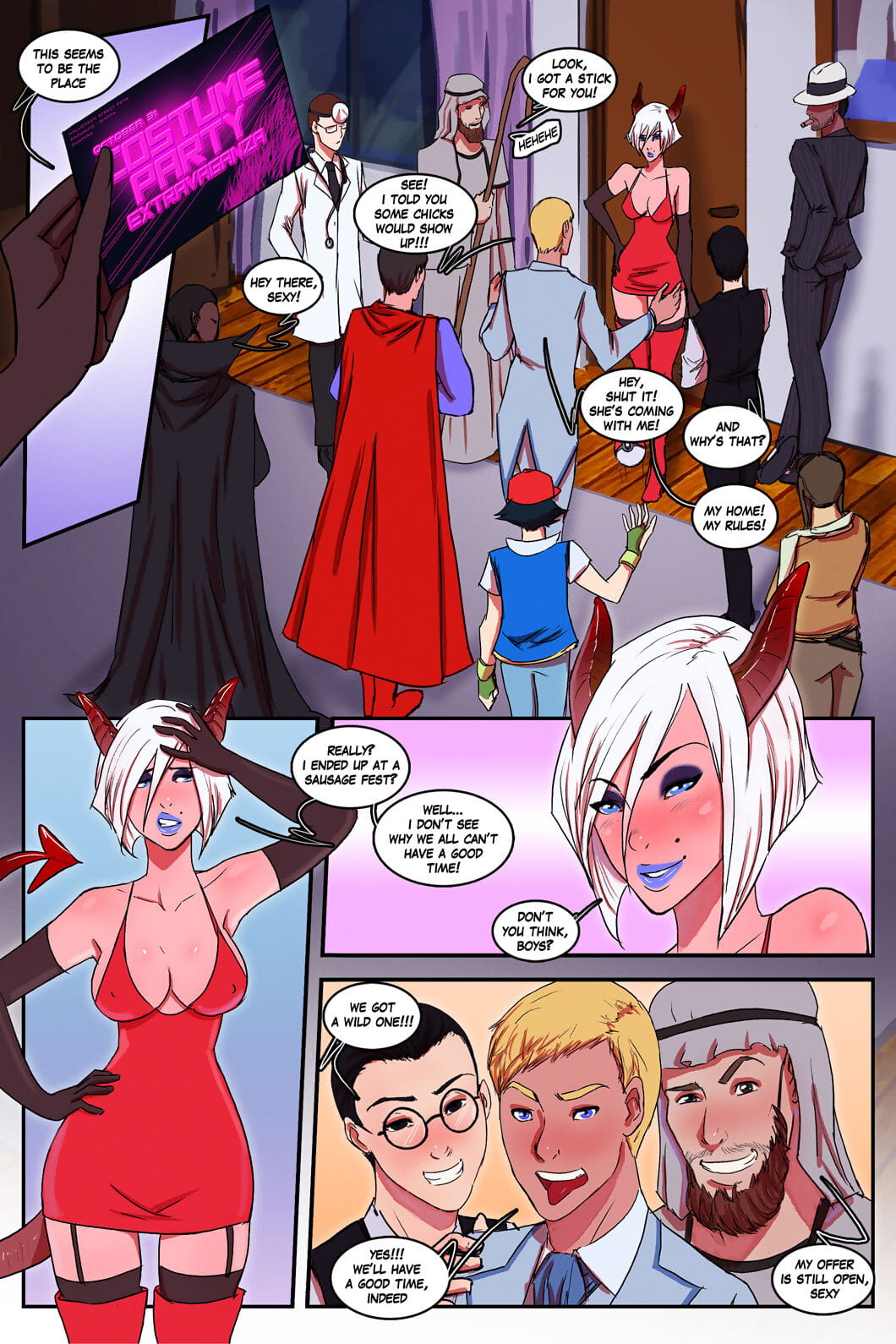 Costume Party page 1