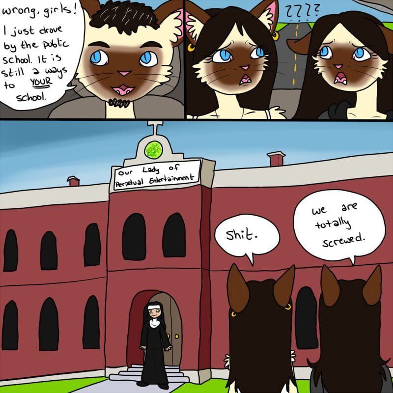 Convent Kitties page 1