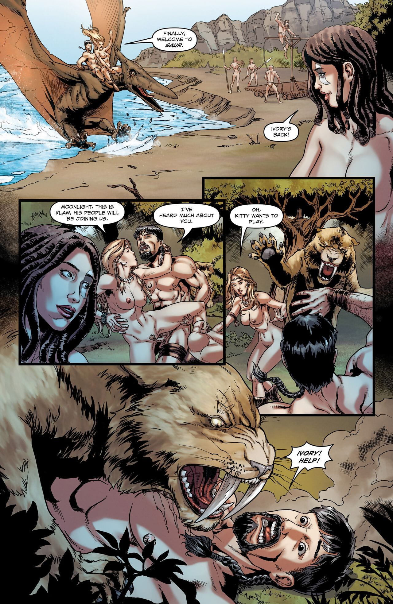 Jungle Fantasy - Survivors #4 - part 2 page 1
