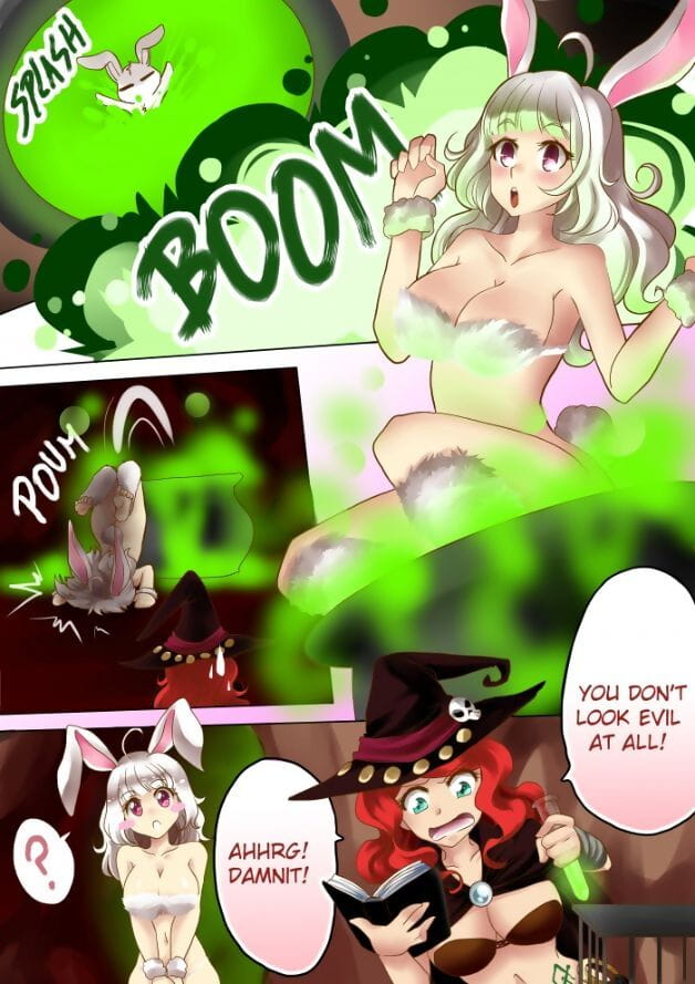 The Witch- The Bunny- and The Bat parts 1&2 page 1