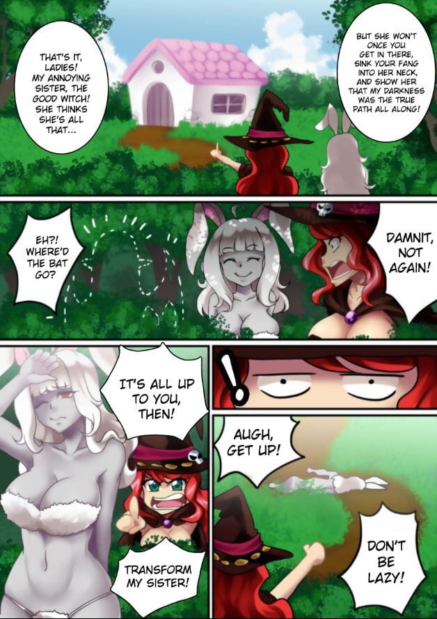 el bruja el Bunny y el bat partes 1&2 page 1