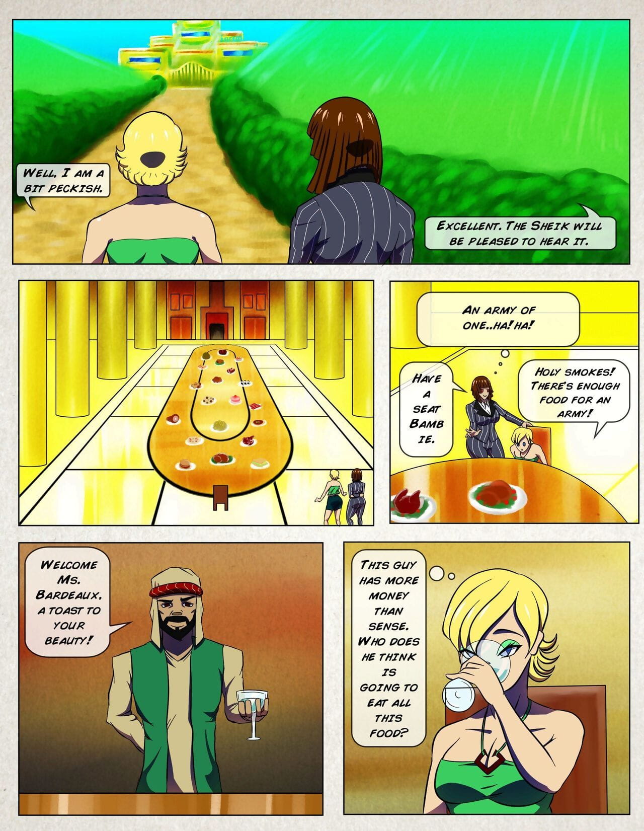 物語 の mamooth 島 page 1