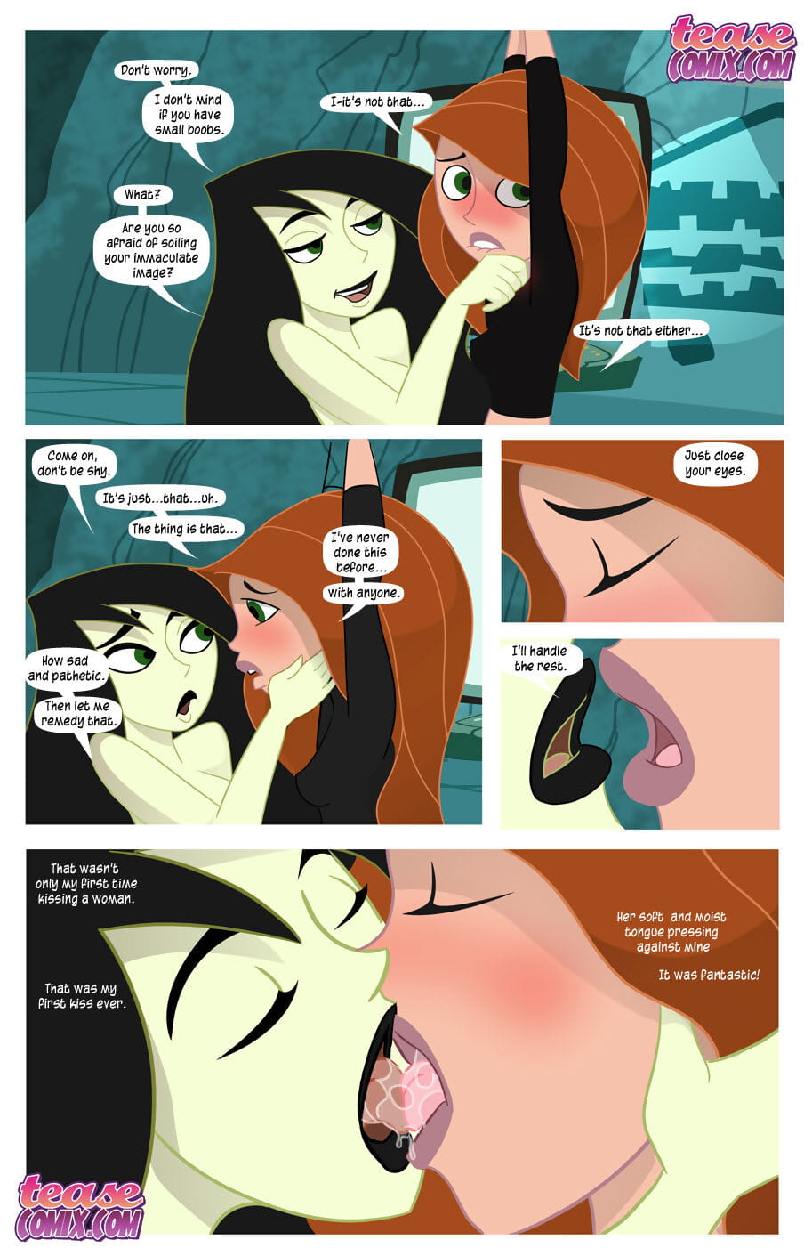 Kim Loves Shego page 1