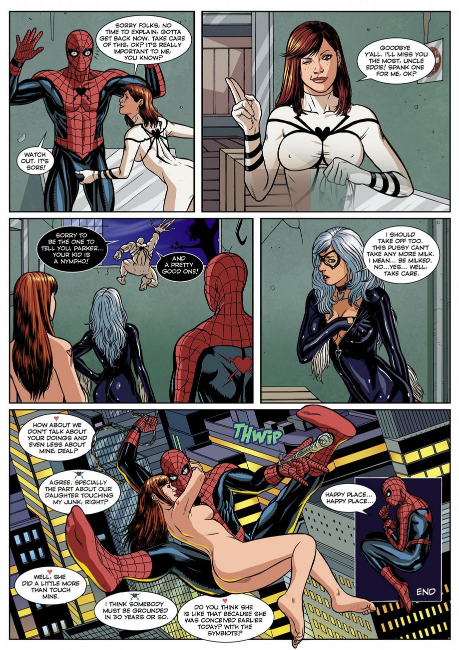 spider man seksuele symbiose 1 Onderdeel 2 page 1