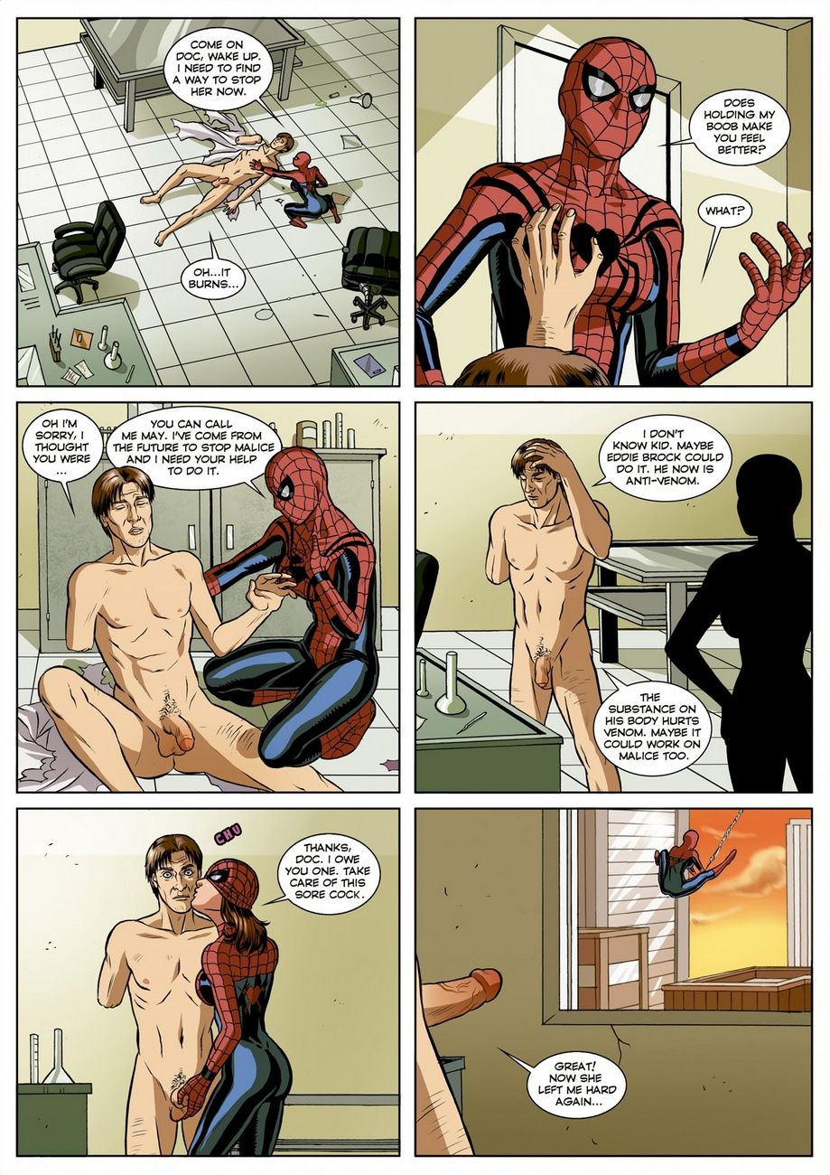 pająk człowiek sexy symbioza 1 część 2 page 1