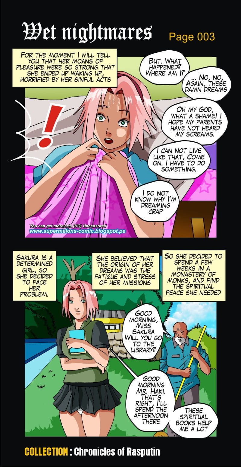 Super Melons- Wet Nightmares page 1