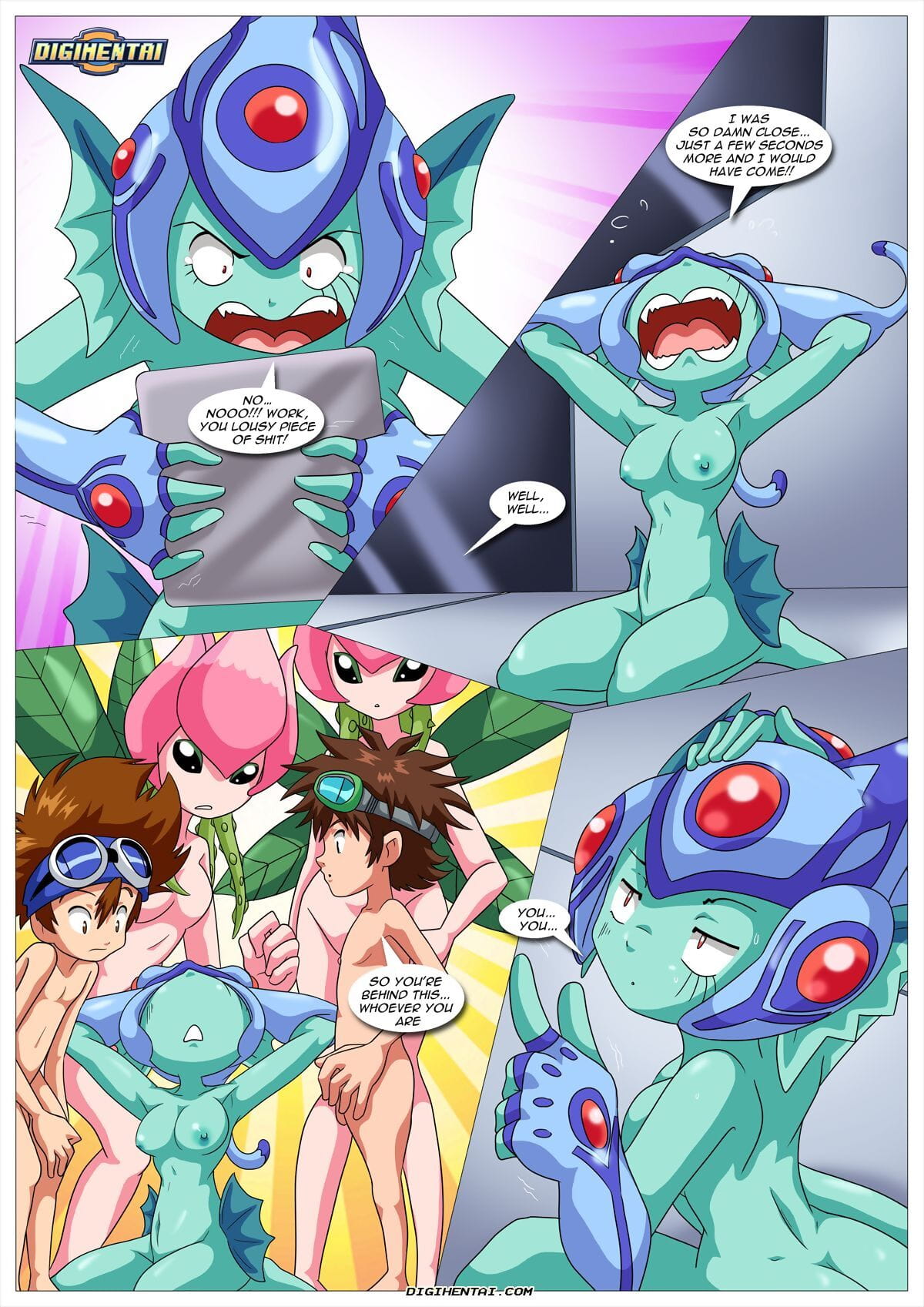 digimon i liked a @ youtube lovero  palcomix page 1