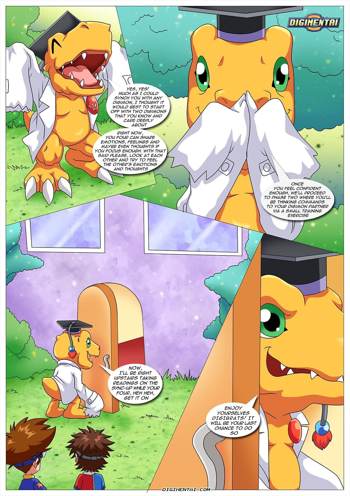 Digimon- Digtal Lovero  Palcomix page 1