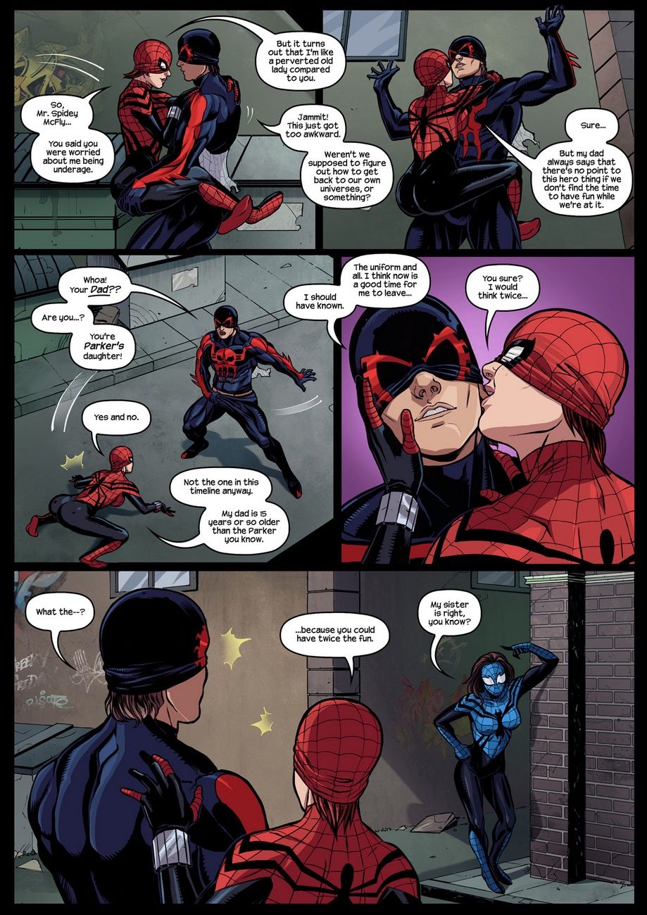 như thế spider father, như thế spider daughter… page 1