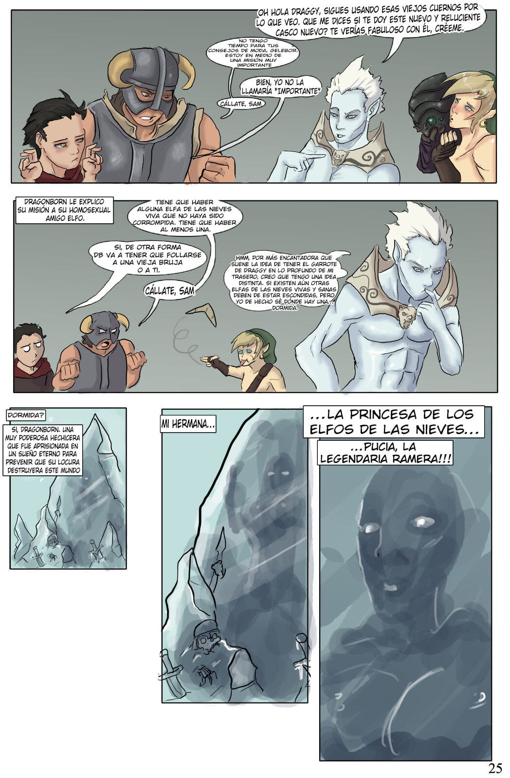 El Devenir de Dragonborn - part 2 page 1