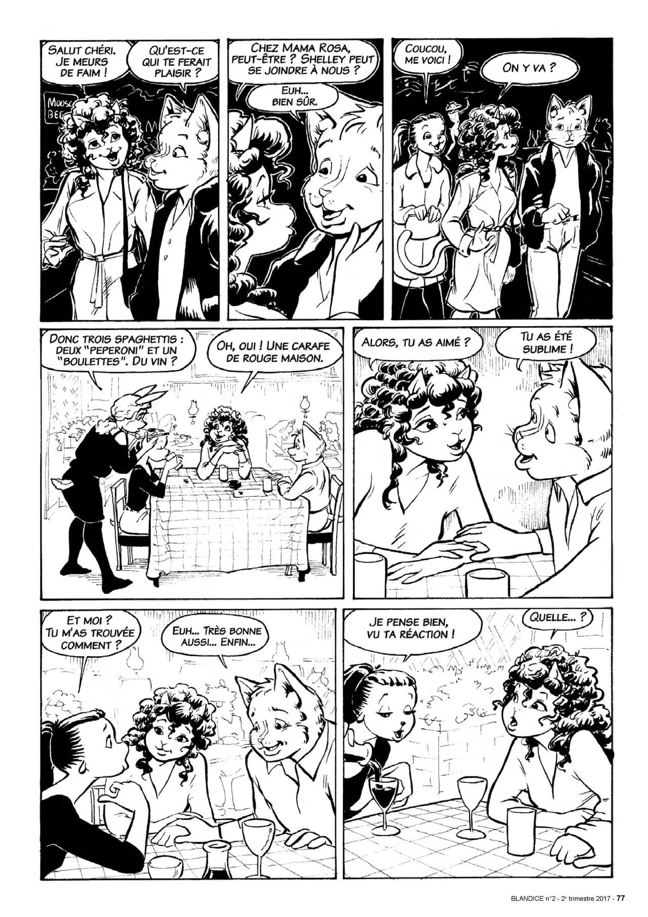 Blandice - 02 - Le romantisme dans la bd - part 4 page 1