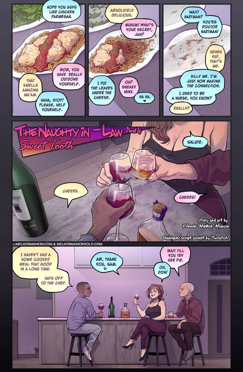 The Naughty In-Law 4 - Sweet Tooth - part 4 page 1