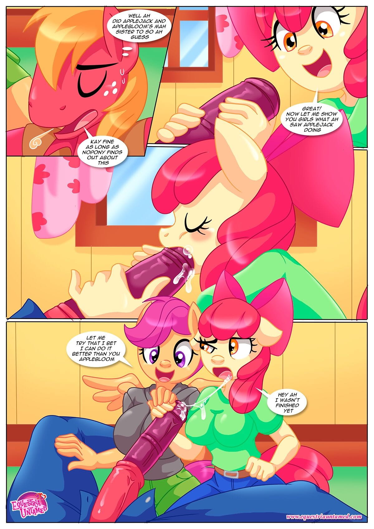 applejacks 秘密 は out! page 1