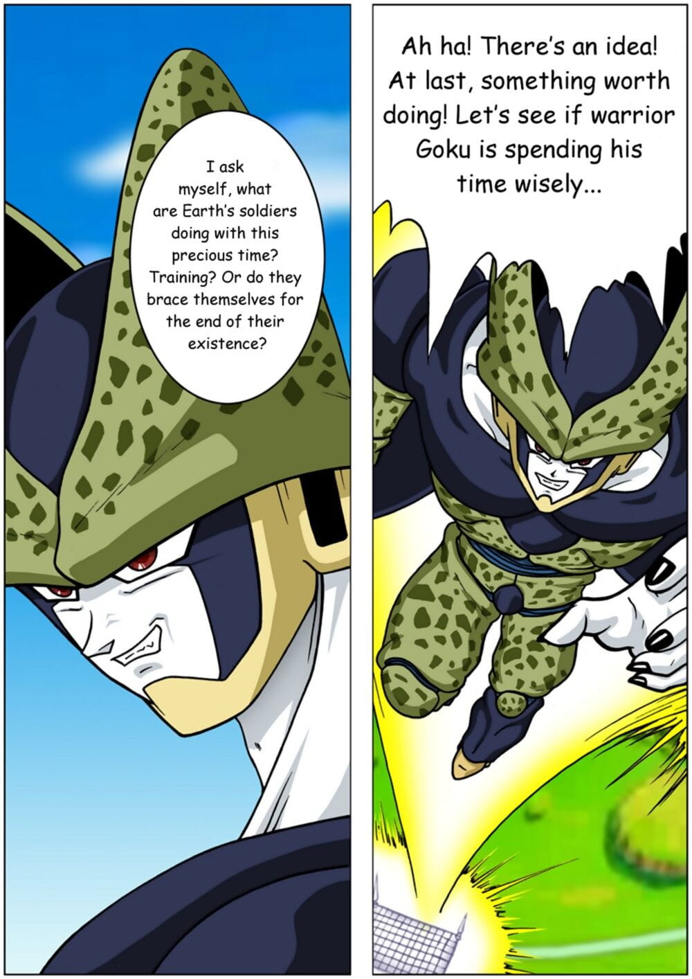 CELL GAMES page 1