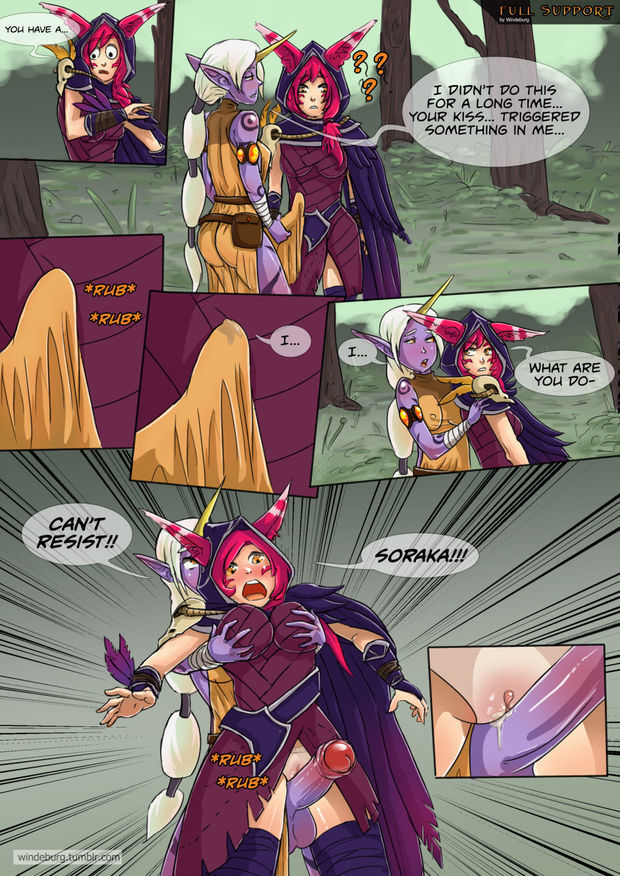 Full Support League of Legends Comic p. 2 page 1
