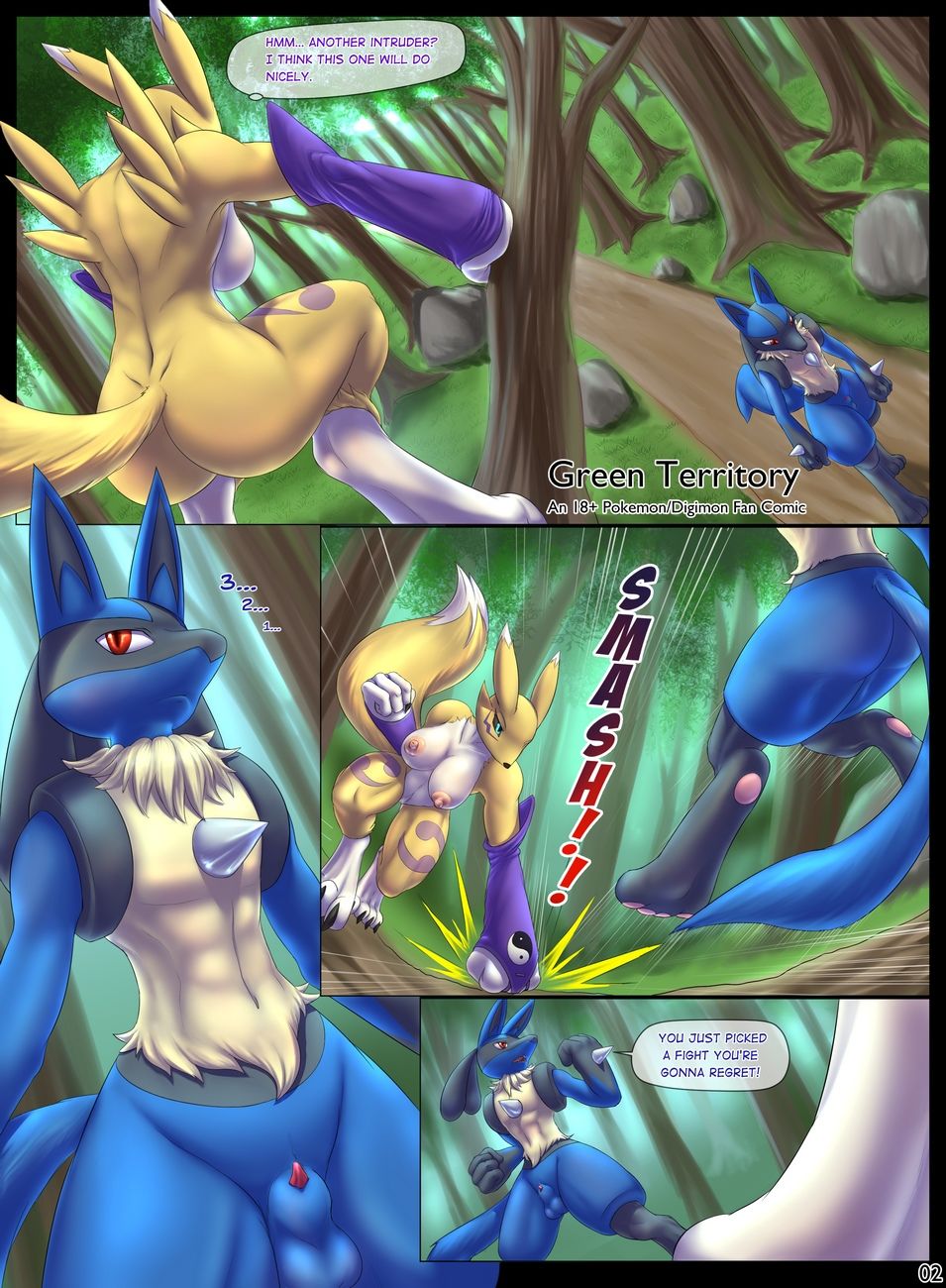 Green Territory page 1