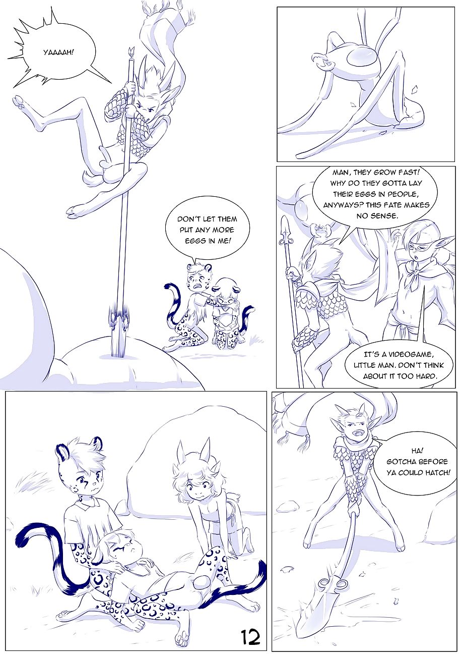 Furry Fantasy XIV 4 page 1