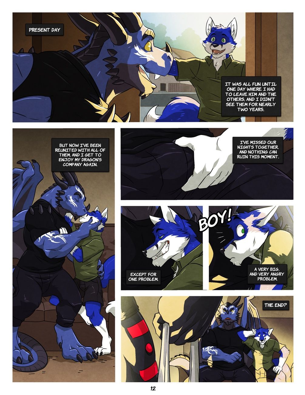 Black And Blue 2 page 1