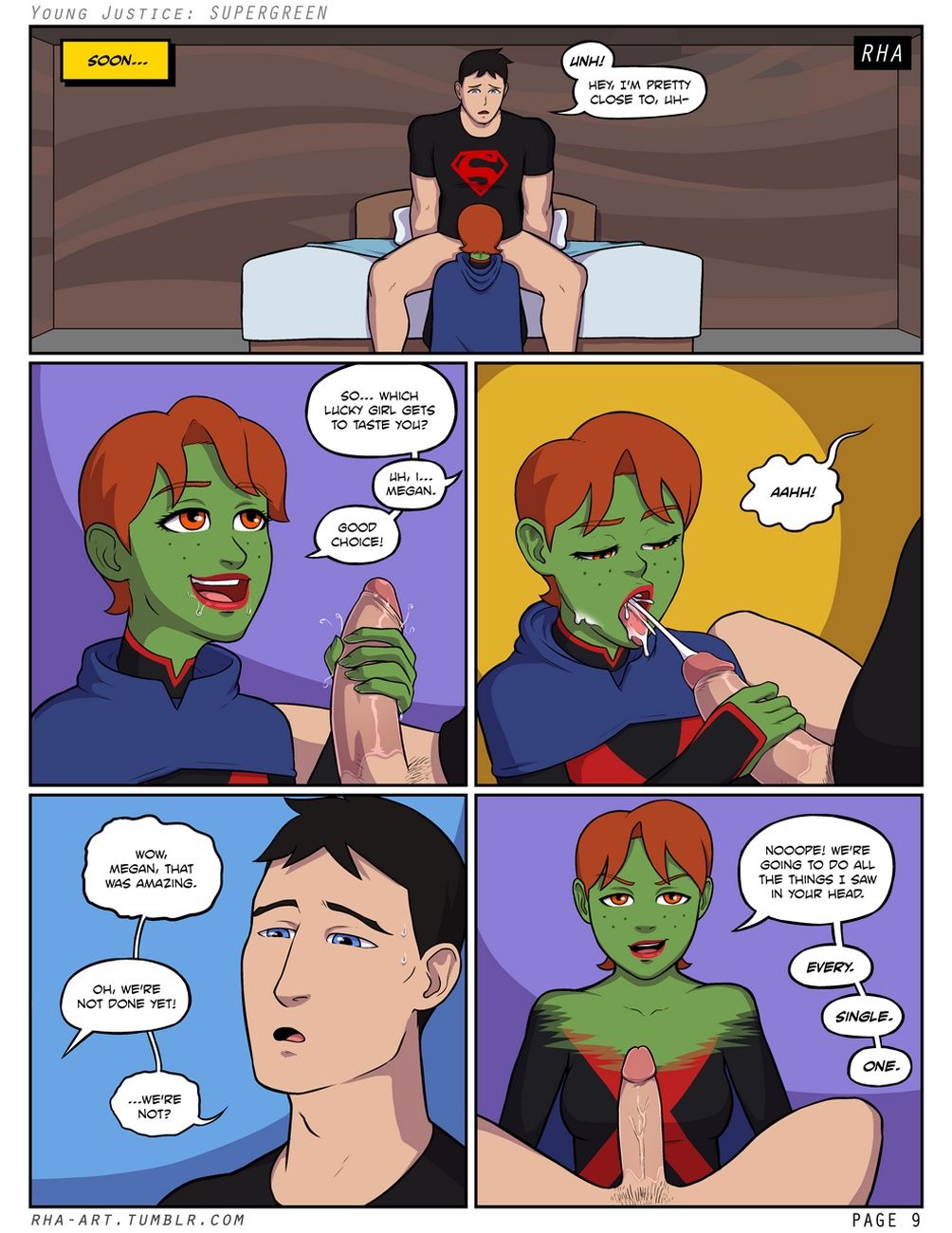 jovem justiça supergreen page 1