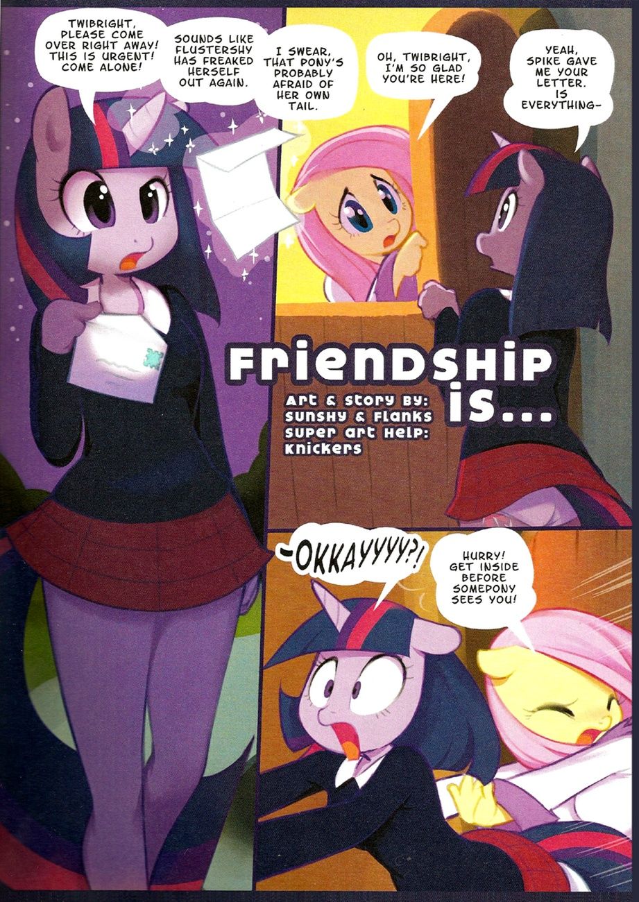 vriendschap is .... page 1